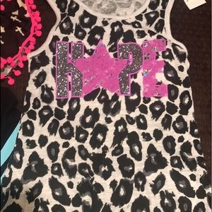 New! Justice brand," Hope," shirt! Adorable